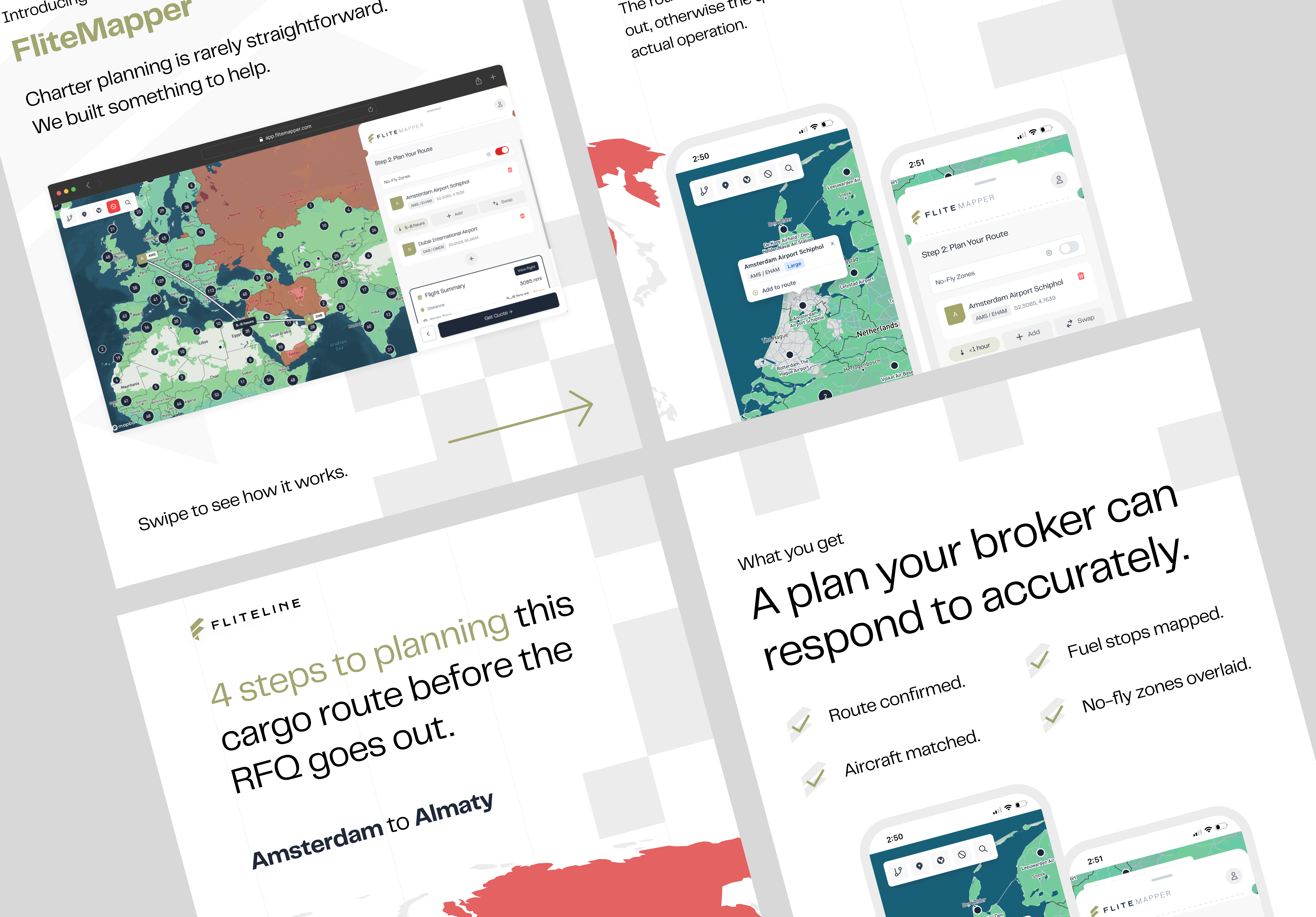 Flitemapper social campaign creative
