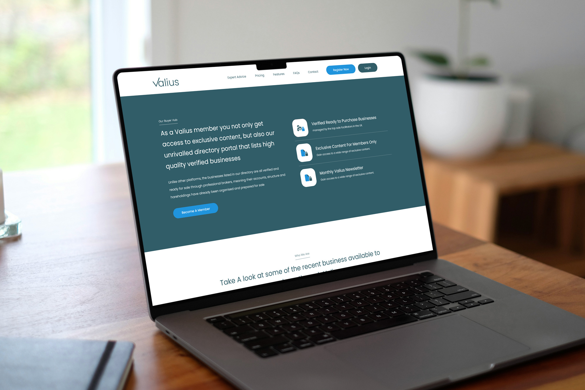 Full width project image